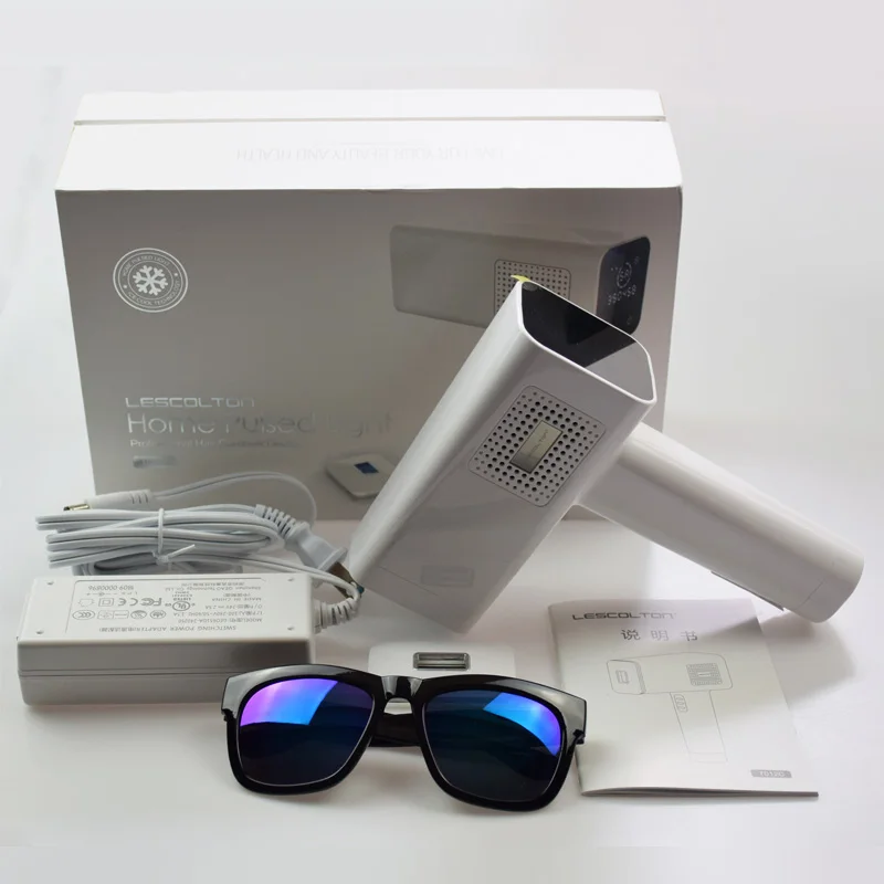

Lescolton Laser Hair Removal Machine ICE Cool Permanent IPL Photoepilator Painless Bikini Facial Electric Epilator For Women