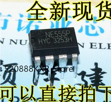 50 шт./NE555P NE555 DIP8 одиночный Высокоточный таймер новый оригинальный|Детали