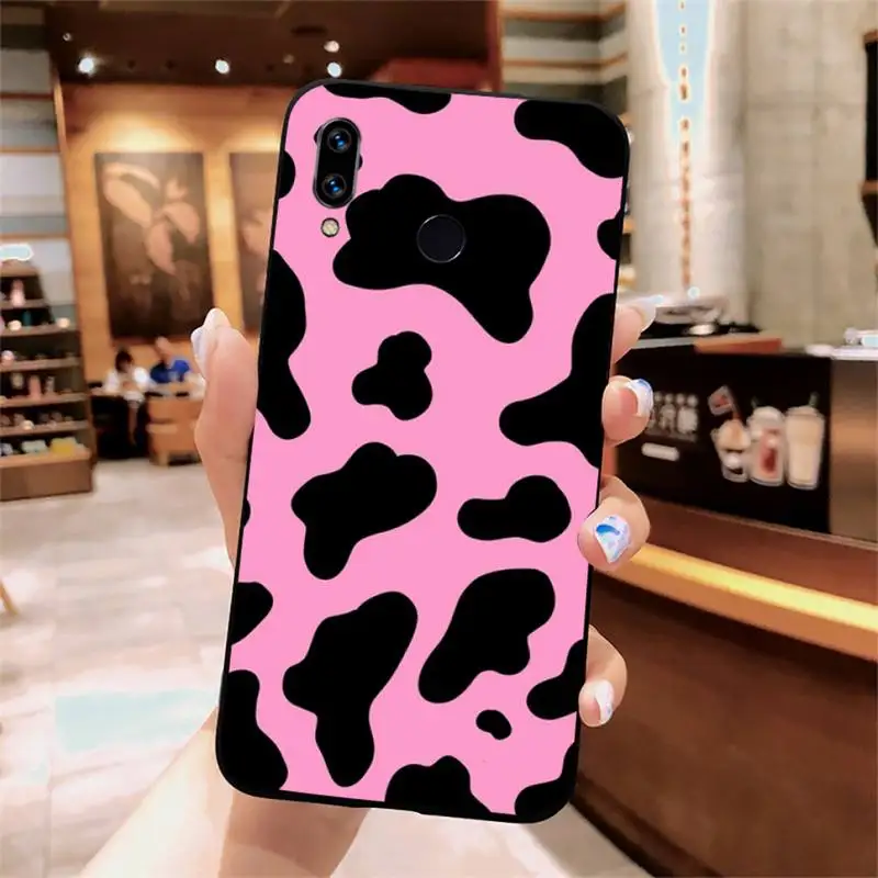 

Cow print color pattern animal funda coque cover Phone Case For Xiaomi Redmi note 7 8 9 t k30 max3 9 s 10 pro lite