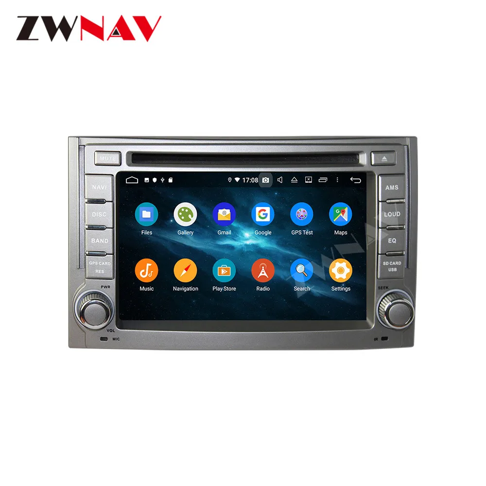 Android 9 IPS экран PX6 DSP для Hyundai H1 Grand Starex 2007 + автомобильный DVD GPS мультимедийный плеер