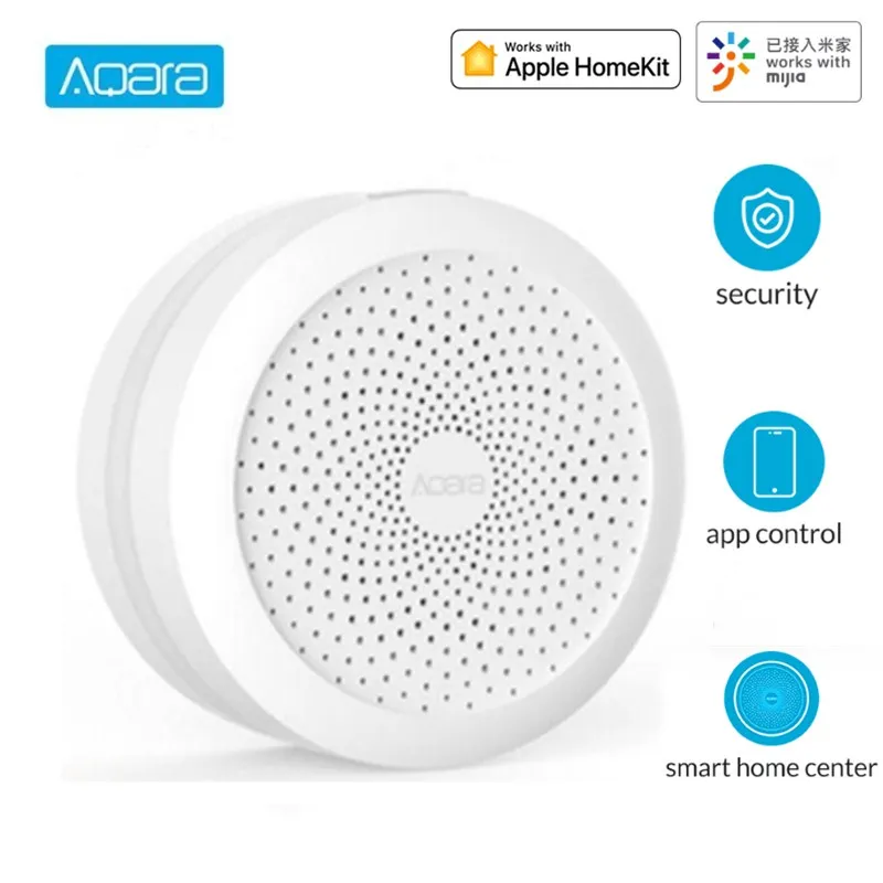Беспроводной хаб AQara Zigbee умный шлюз со светодиодной подсветкой Wi Fi ночник для
