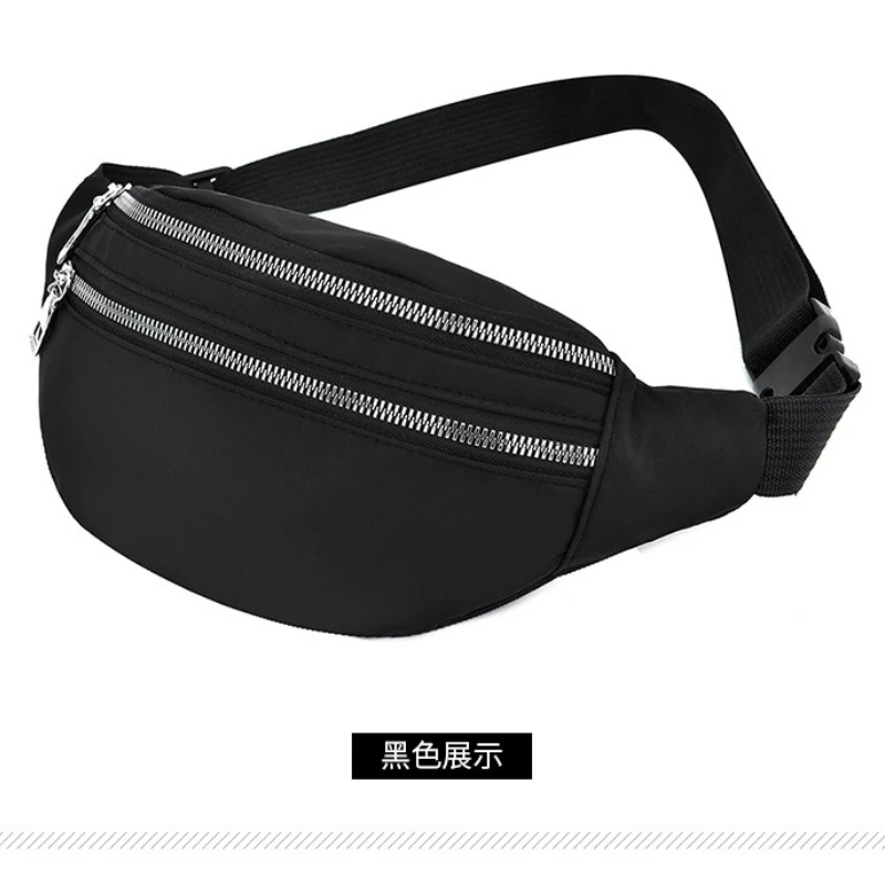 

2021 New Sports Waist Bag Waterproof Mobile Phone Bag Fashion Bum Bag Large-Capacity Crossbody Chest Bag Unisex Running Bag
