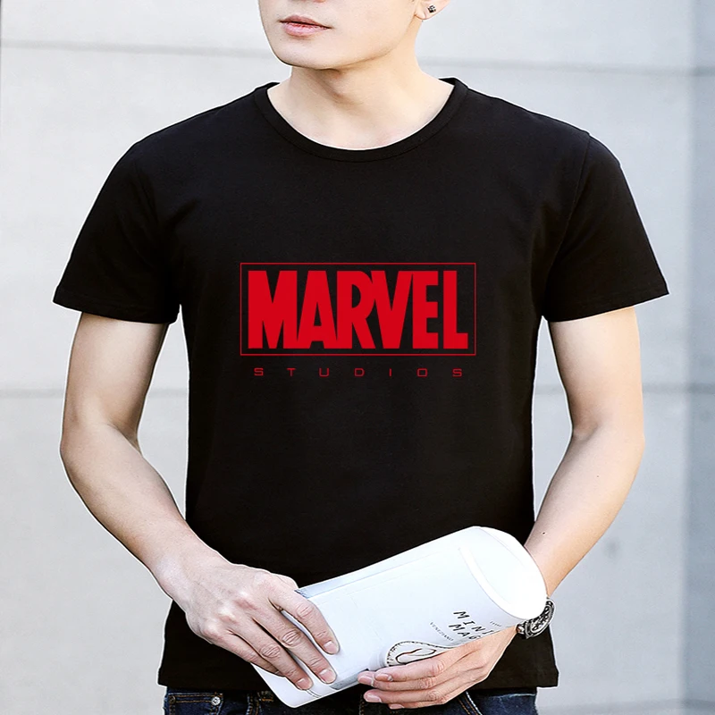 XMT0329 LUS LOS Новинка супергерой Железный человек Капитан Америка Зимний Солдат Marvel футболка Мстители Костюм комиксов супергерой Мужская - Цвет: XMT0329
