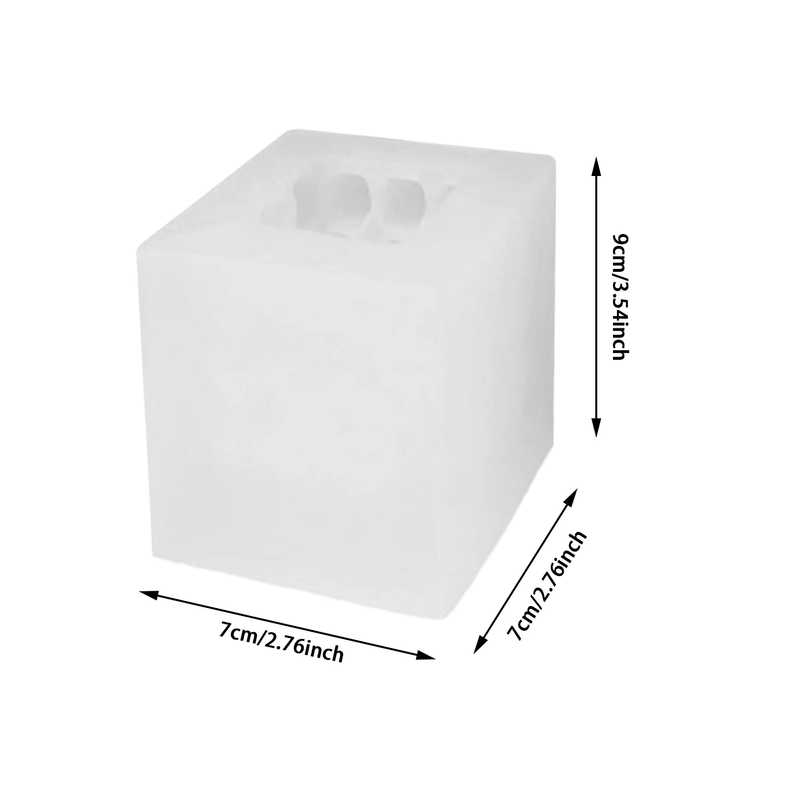 

3D Bubble Cube Candle Mold 3D DIY Silicone Aromatherapy Plaster Candles Mould Hand-made Soy Aroma Wax Soap Mold Candle Crafts