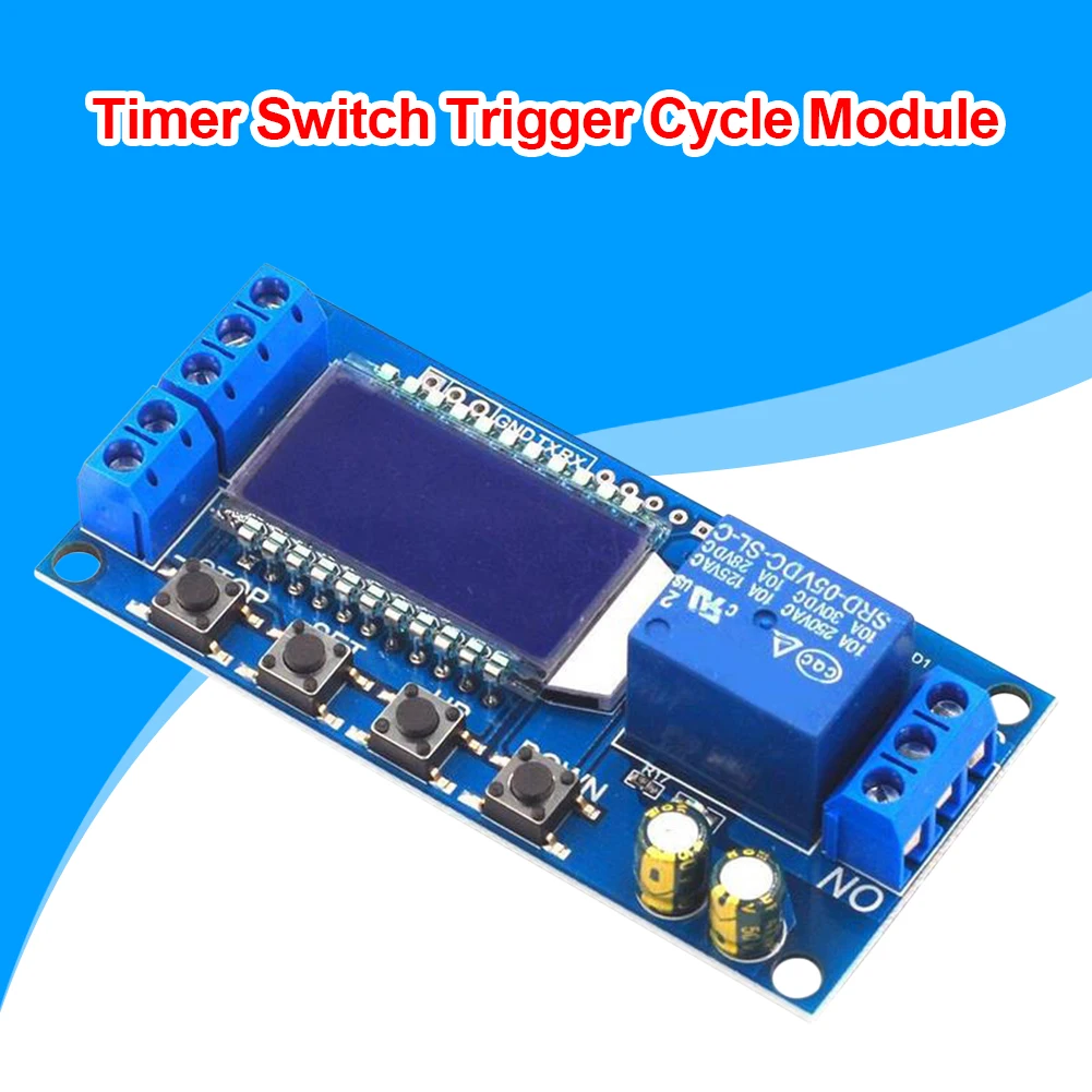 Светодиодное реле задержки времени 5-36 В постоянного тока | Электроника