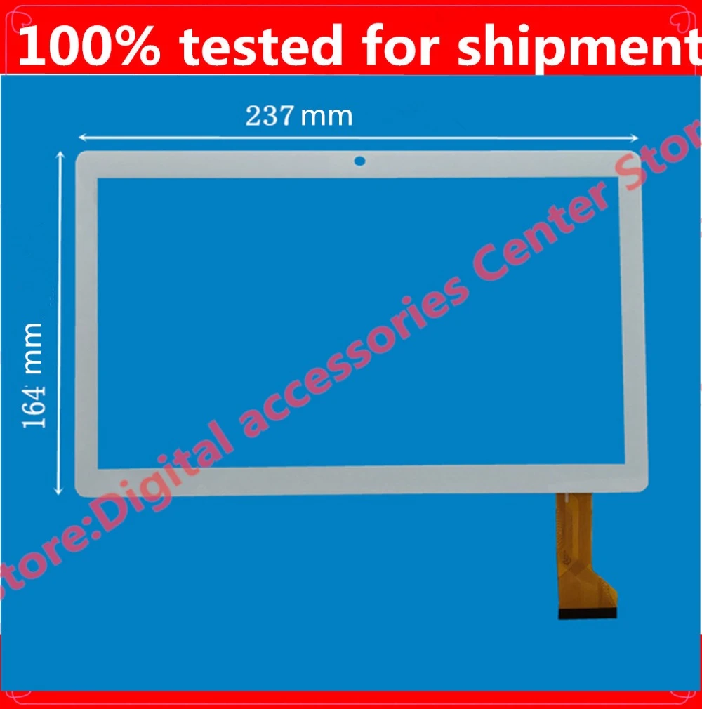 

HZ Free shipping 10.1inch capacitive touch screen panel digitizer glass sensor replacement GY-P10028A-FPC-V1