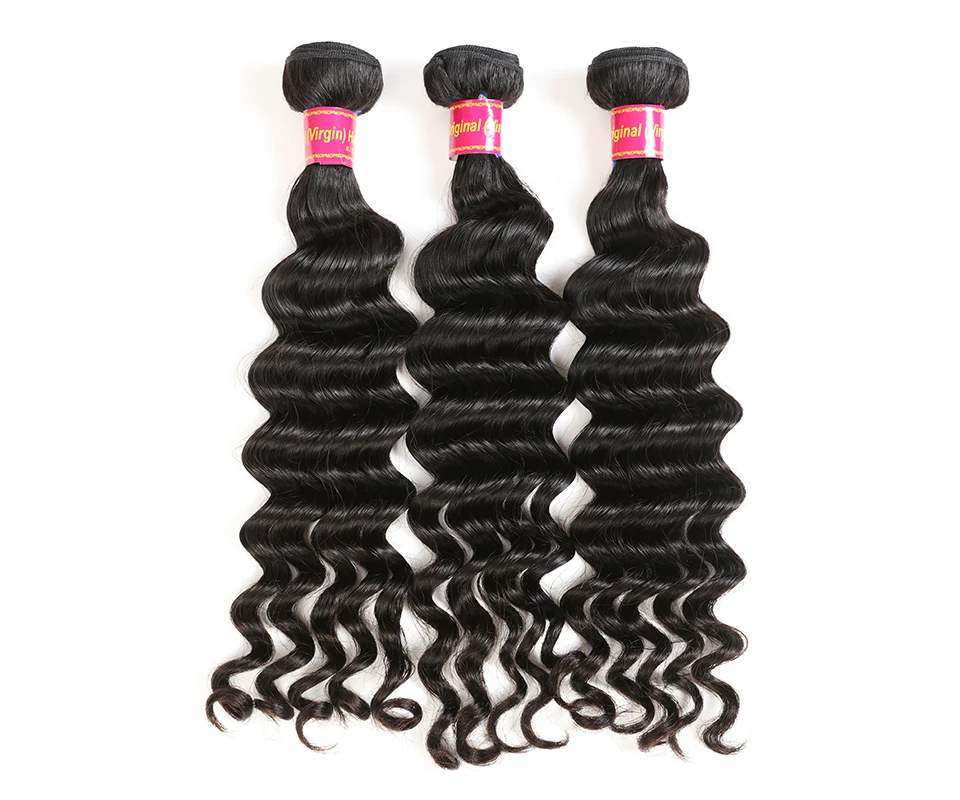 Али queen hair естественная волна Комплект бразильские виргинские волосы переплетения 1/3/4 шт. натуральные волосы для наращивания Цвет пряди человеческих волос для Инструменты для завивки волос
