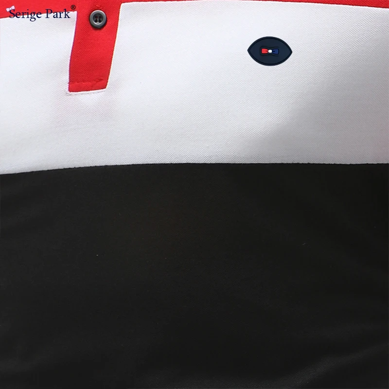 

2021 men's high quality design for serige park European style with special badge Eden for classical style red White navy blue