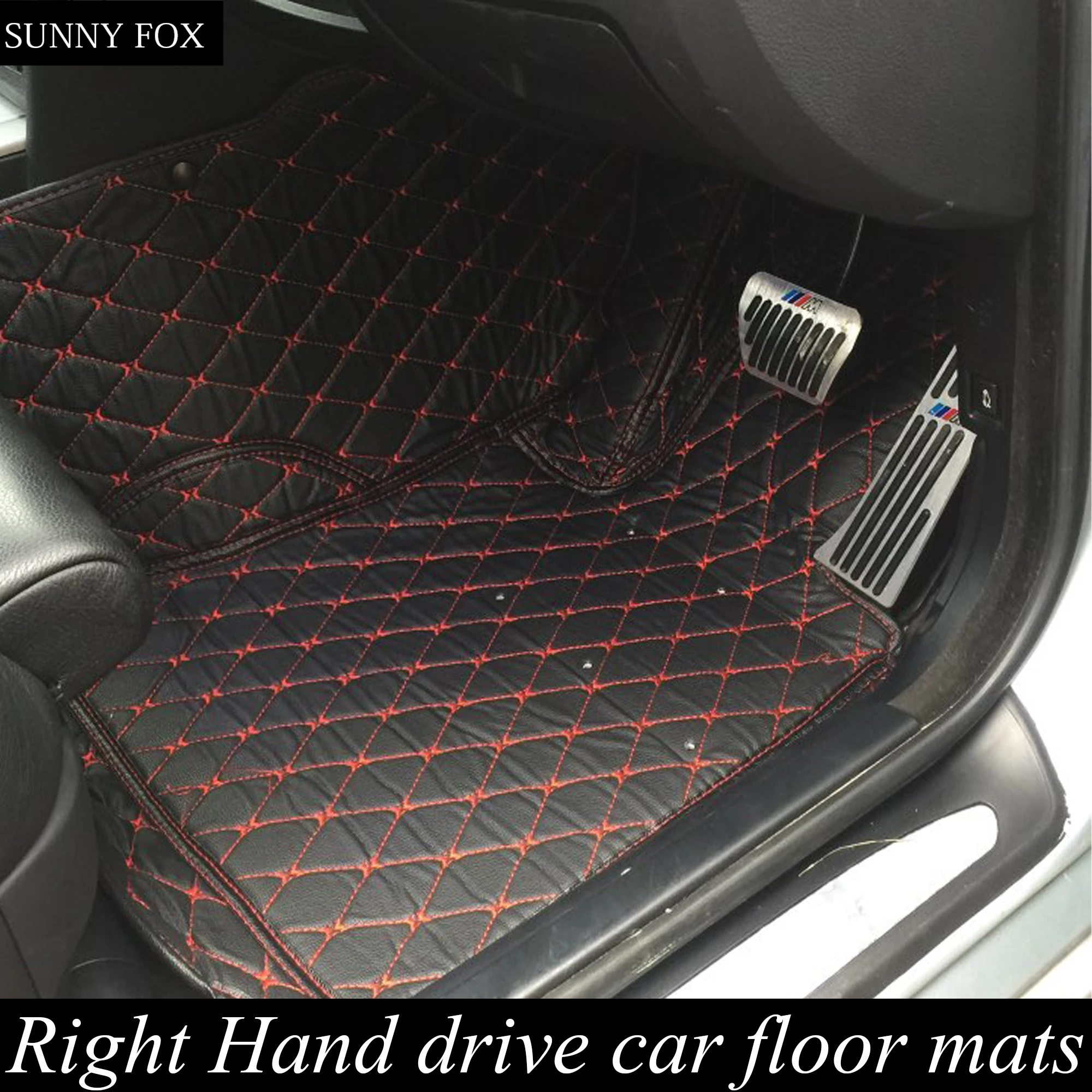 Правый руль SUNNY FOX/автомобильные коврики RHD для Mercedes Benz M ML GLE class W164 W166 250 300 320 350 400 450