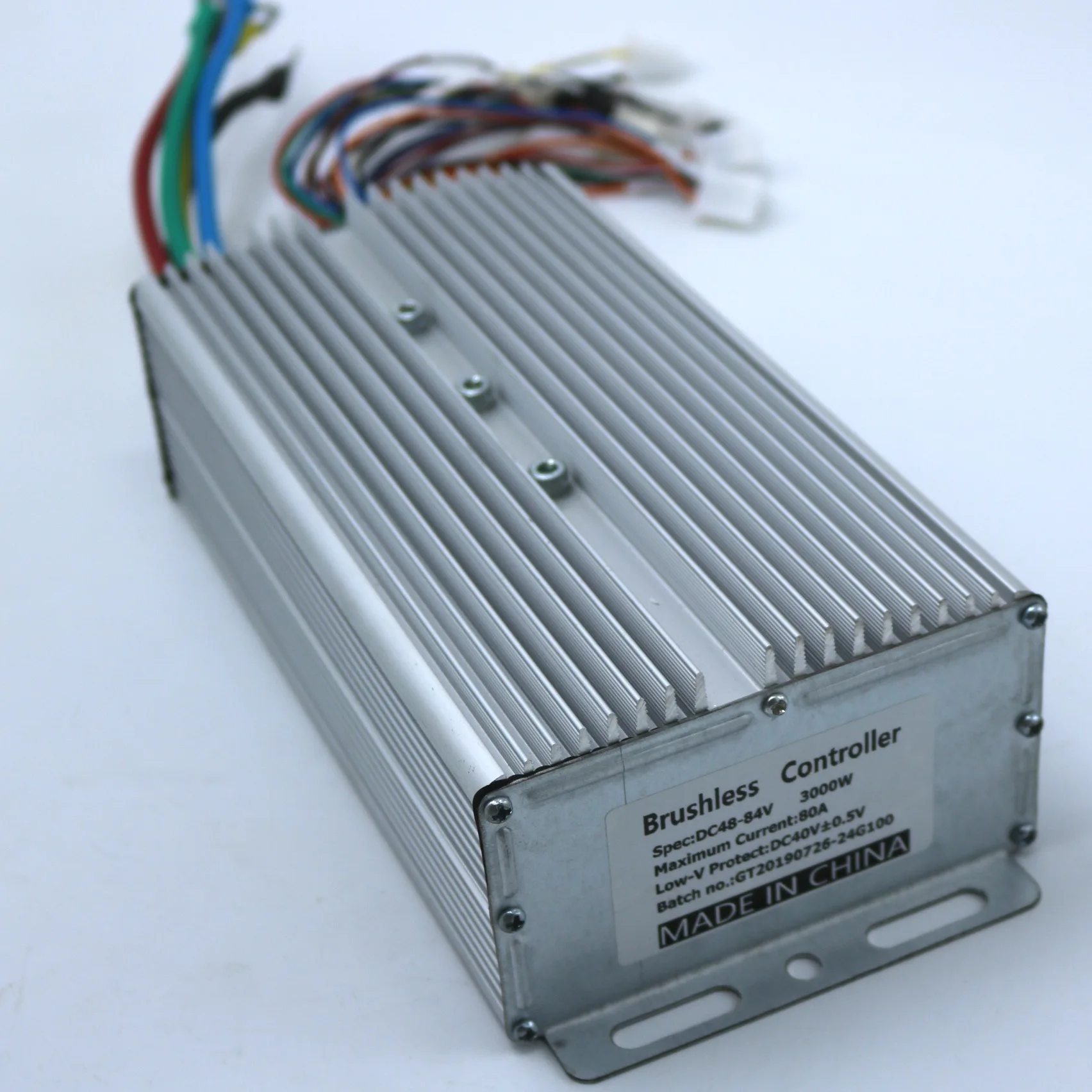 24FET 4110's 3000 Вт 48-72V 80Amax BLDC контроллер двигателя, EV Бесщеточный Регулятор скорости, сенсор и Бессенсорное
