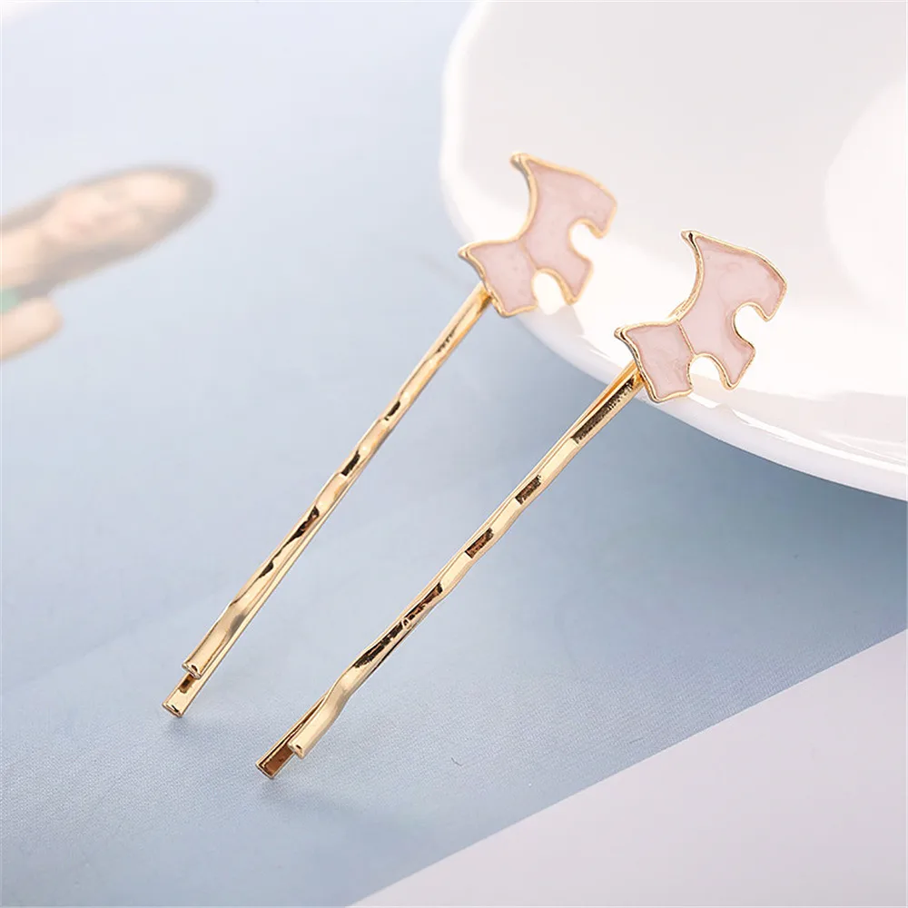 Заколки для волос с мультяшными животными 6 видов заколки женщин и девочек ежик