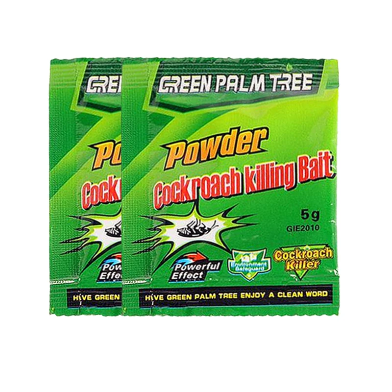

1PC Powder Cockroach Killer Bait Repeller Killing Garden Kitchen Effective Cockroach Killing Kitchen Supplies Trap Pest Control