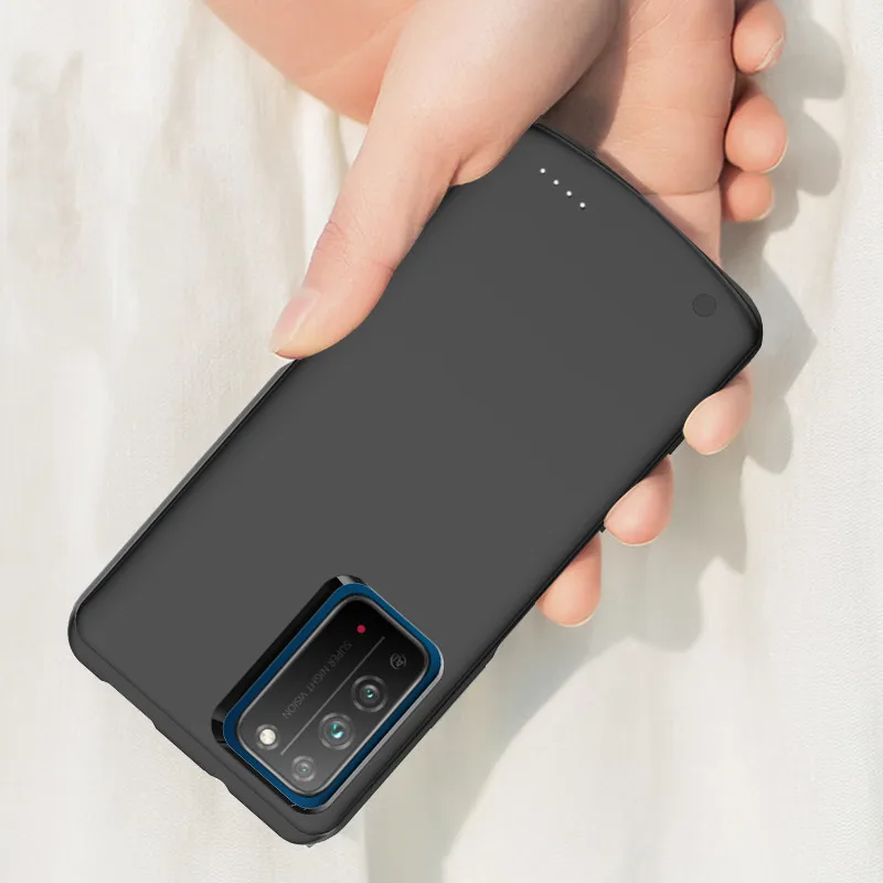 Силиконовый противоударный чехол Silm для зарядки аккумуляторов OPPO Reno 4 Pro внешний
