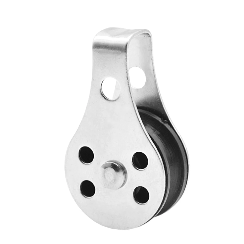 

Шкив из нержавеющей стали, Одноколесный Подшипник нагрузки, поворотный подъемный канатный шкив