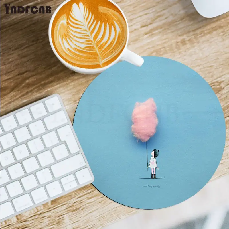 YNDFCNB Hot Sales Beautiful Illustration Unique Desktop Pad Game Lockedge Mousepad gaming Rug For PC Laptop Notebook | Компьютеры и
