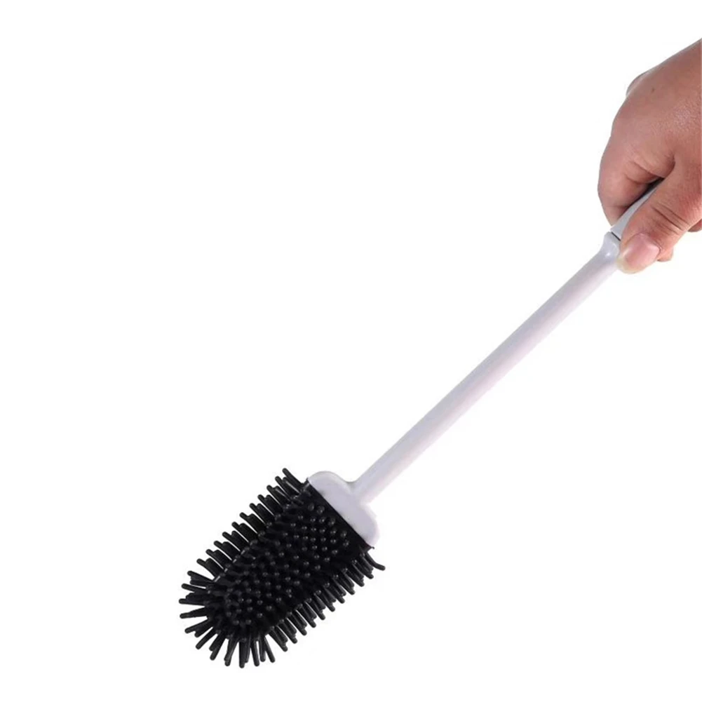 Креативный держатель для туалетной щетки с изображением Трампа силиконовая