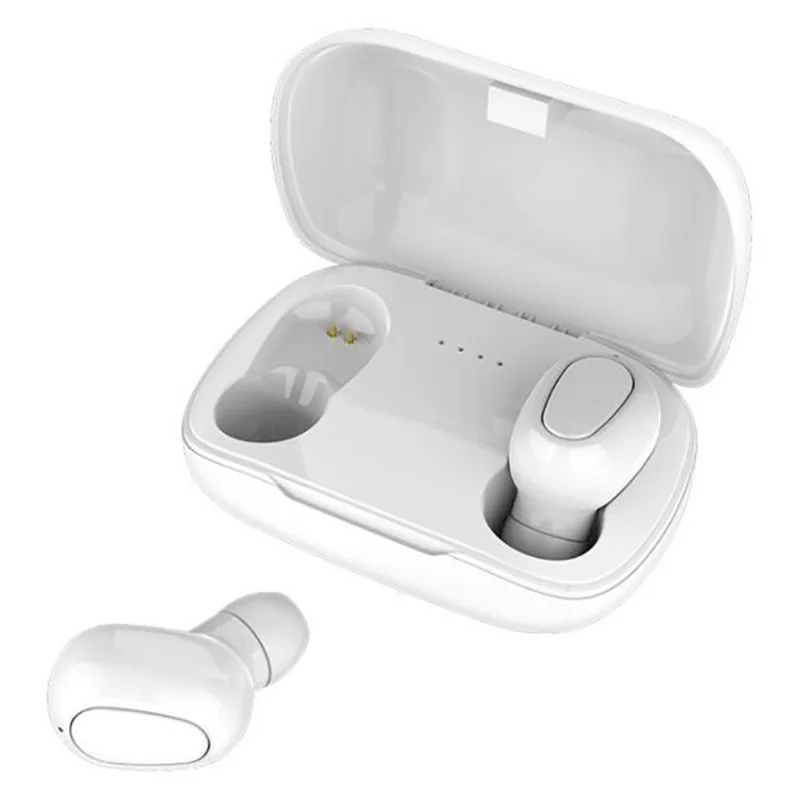 Горячая L21TWS Bluetooth 5 0 гарнитура в ухо стерео Спортивная беспроводная с зарядным