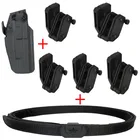 Тактический нейлоновый ремень IPSC Plus 579 быстросъемный рукав плюс конкурентоспособная левая и правая рука IDPA универсальный магазин P1 Glock