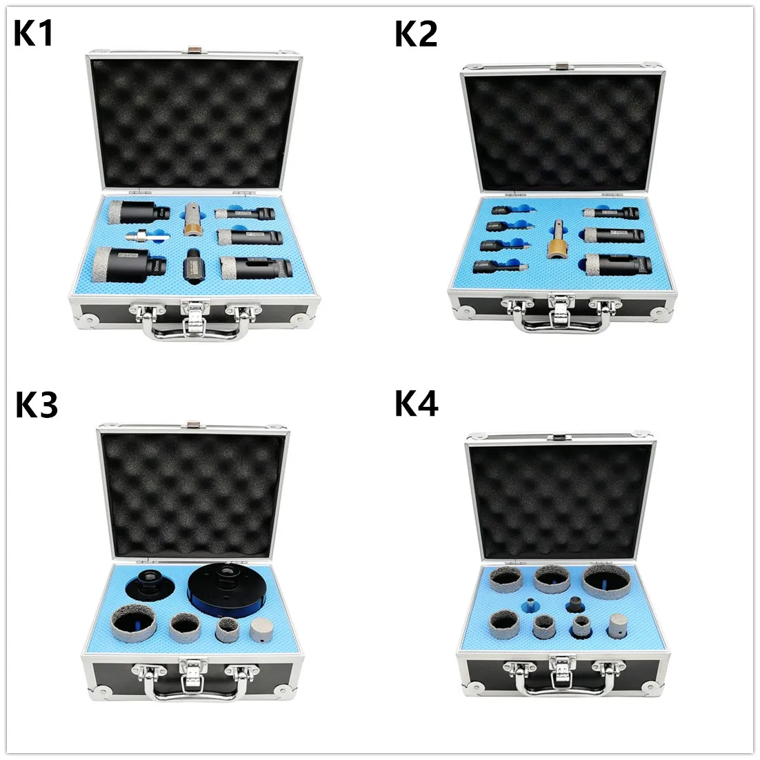 Фрезы алмазные в упаковке для фарфоровой плитки гранита мрамора|Сверла| |