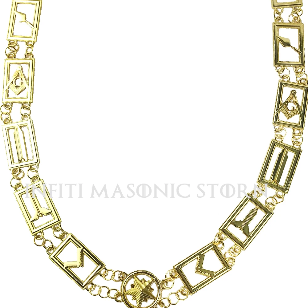 Масонский Королевский Логотип YL GOLD масонский мастер золотая металлическая