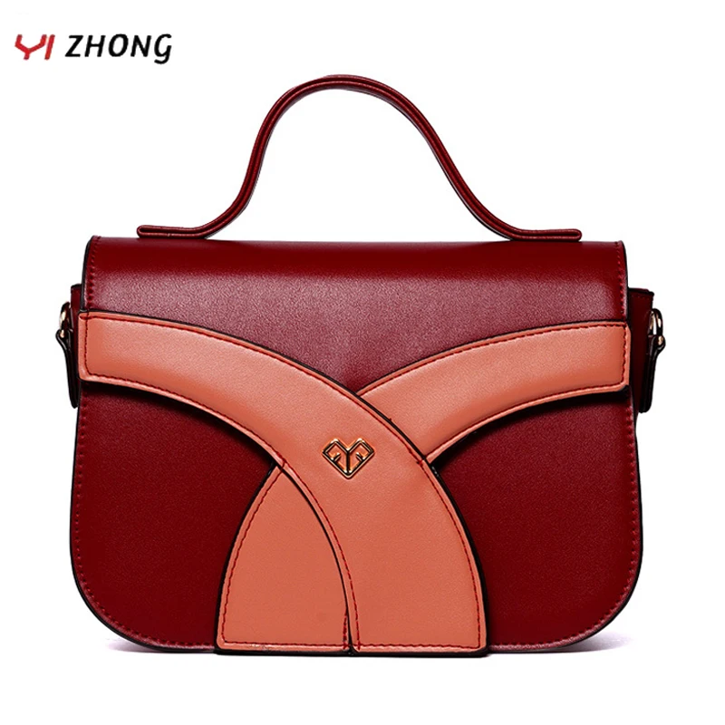 

YIZHONG Pillow Patchwork Handbags Women Bags Luxury Designer Clutch Female Shopper Satchels Phone Pocket Crossbody Bag Bolso
