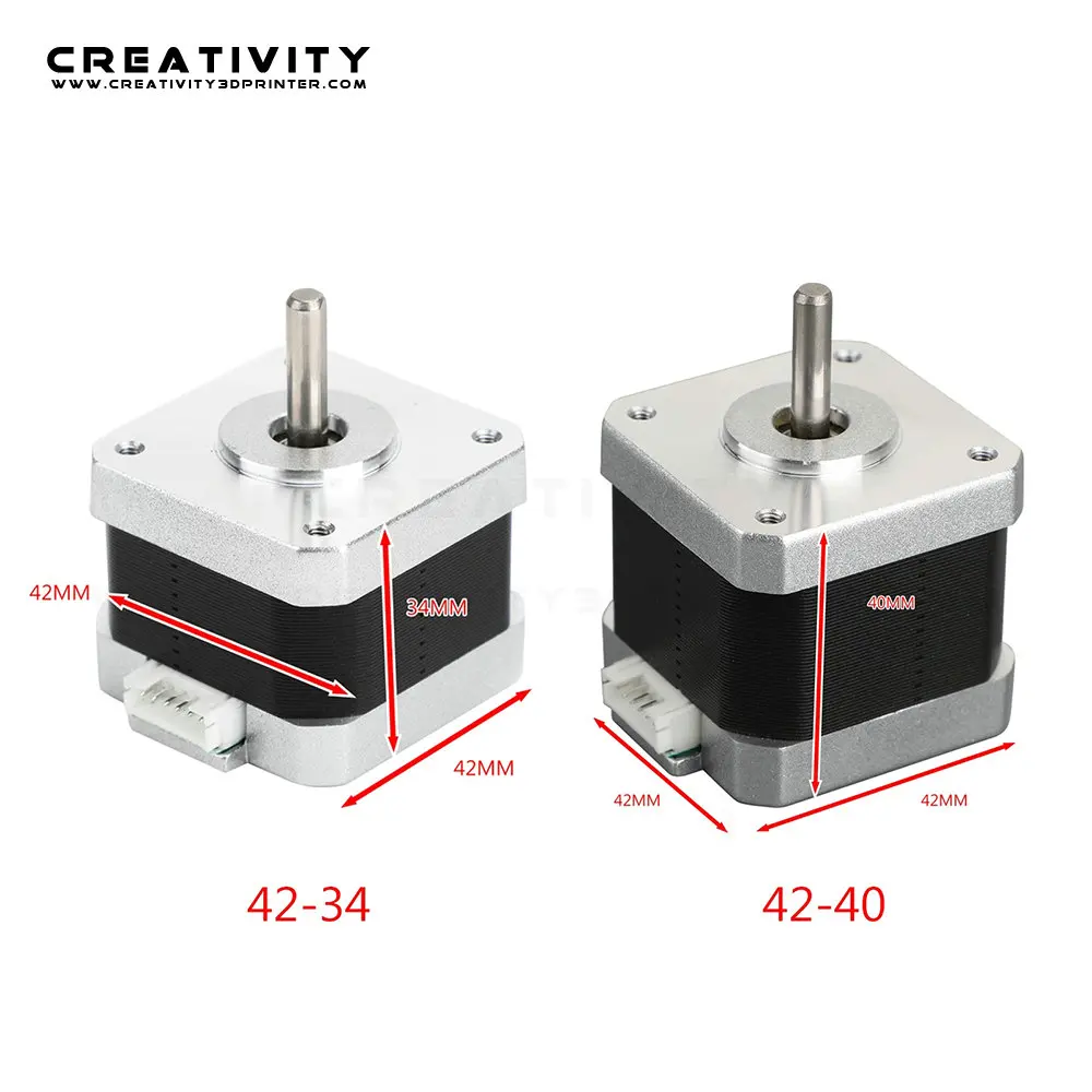 Двигатели 3D Ender-3 42-34/42-40 RepRap Экструдеры по оси X Y Z 42 шаговых двигателя для