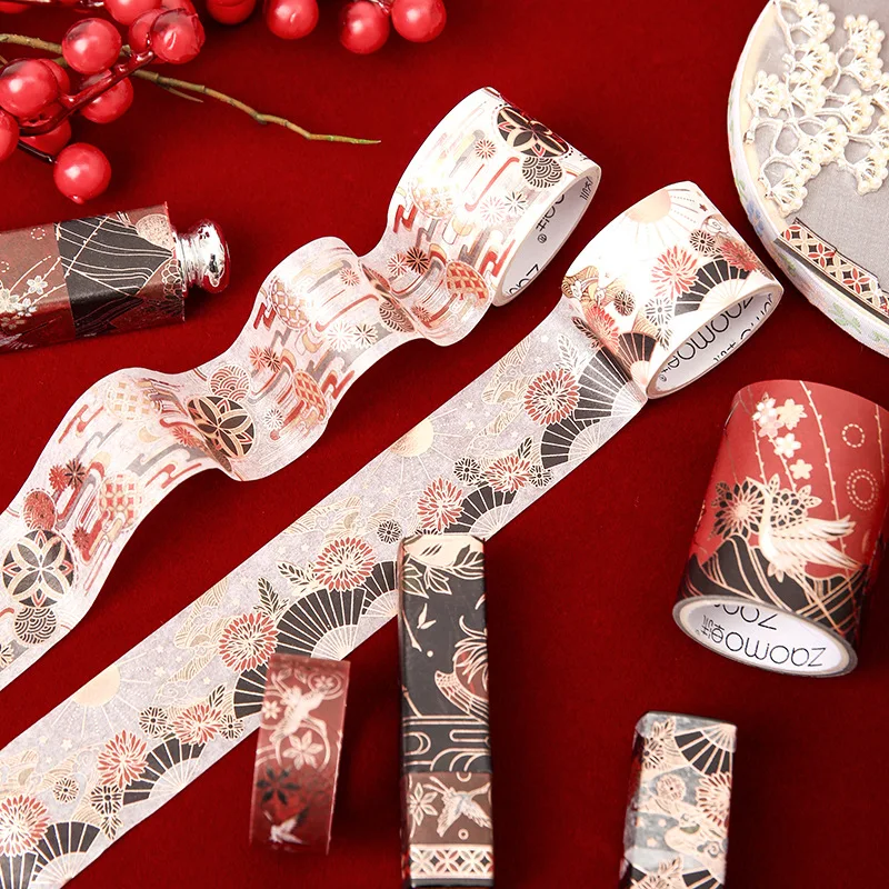 5 шт./компл. Китайский ретро позолоченный летающий кран васи лента винтажная