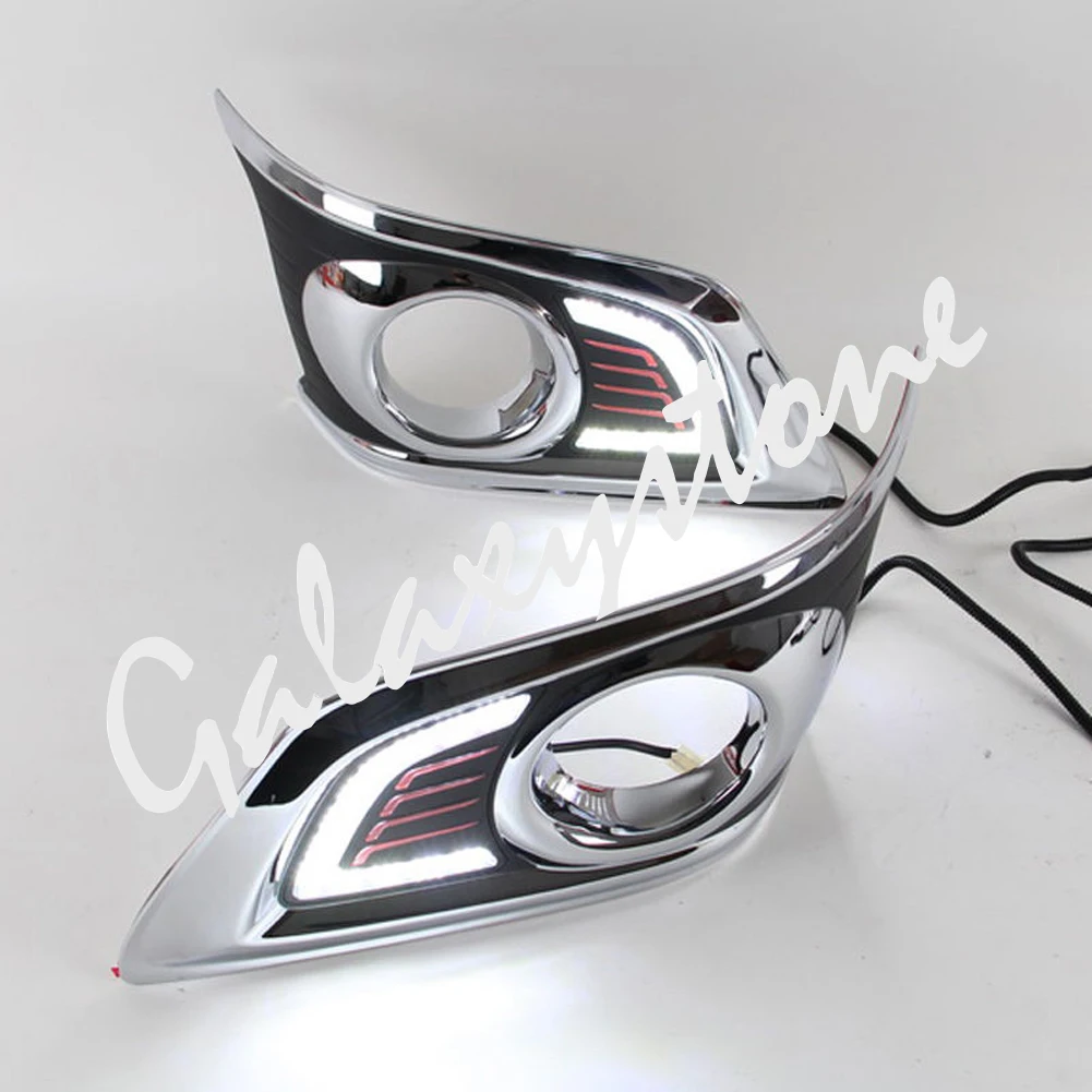 Дневные ходовые огни светодиодные дневные с крышкой для Honda Hilux Vigo 2012 2013 2014 |