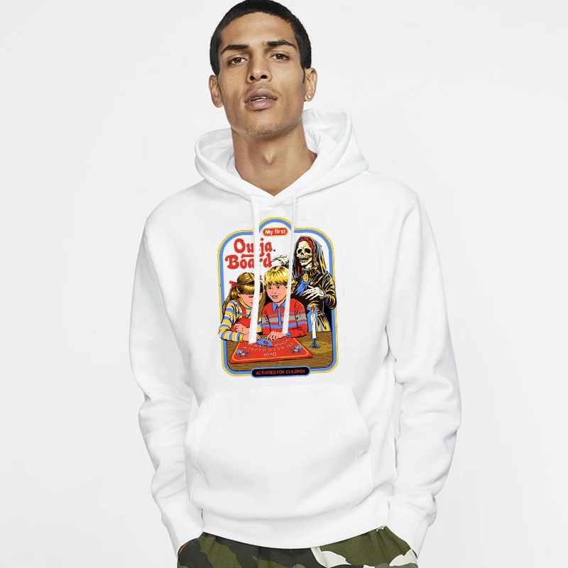 Толстовка сатана винтажная повседневная Харадзюку мужские толстовки Let's Summon