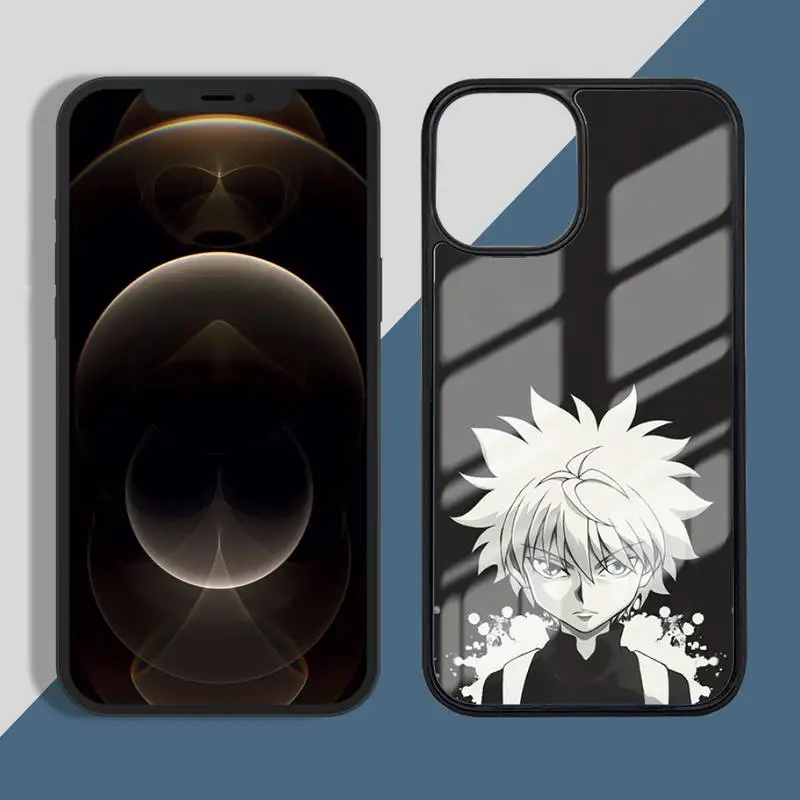 

Hunter X Hunter Killua Zaoldyeck Phone Case for iPhone 11 12 pro XS MAX 8 7 6 6S Plus X 5S SE 2020 XR Hard PC