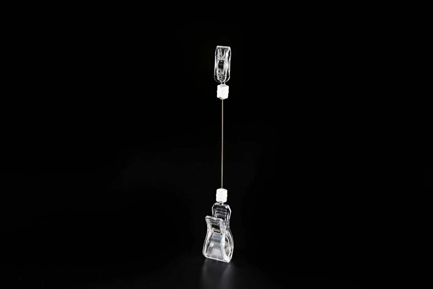 

Shelf Mounted Shaking Sign Holder Mini Card Clip