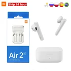 TWS наушники Xiaomi Air 2 Se, фирменная беспроводная гарнитура Air Pro 2 SE, бас, 20 часов работы с аккумулятором и сенсорным управлением
