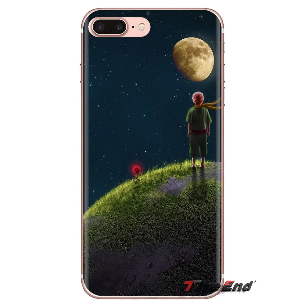For Xiaomi Mi3 Samsung A10 A30 A40 A50 A60 A70 Galaxy S2 Note 2 Grand Core Prime TPU Bag Case The Little Prince Night Planet Art |