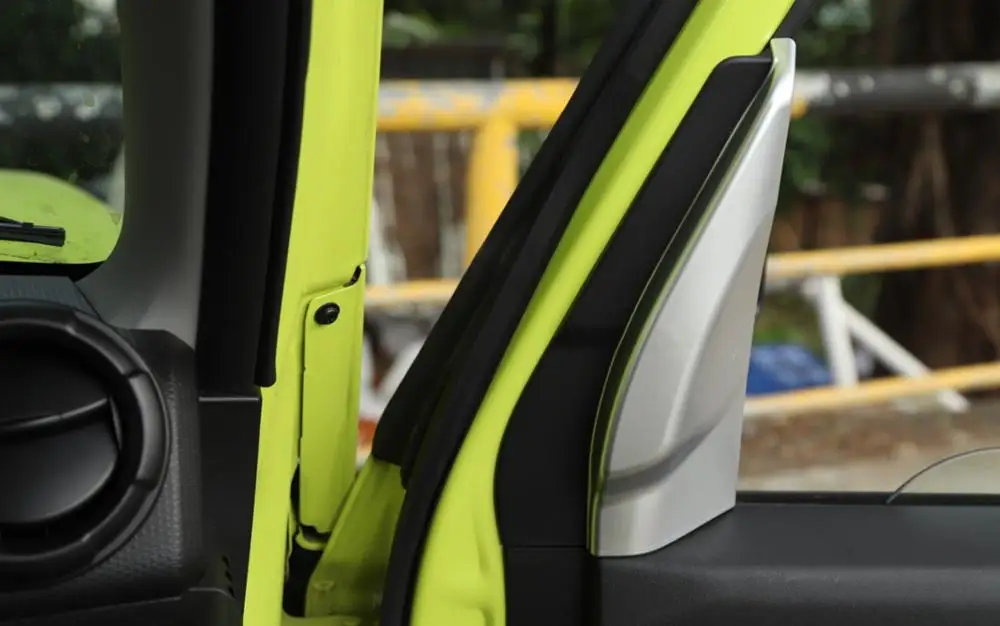 

Car Styling For Suzuki Jimny 2019 2020 Auto Window A Pillar Decoration Sticker Silver Red Carbon Fiber Car Interior Accessories