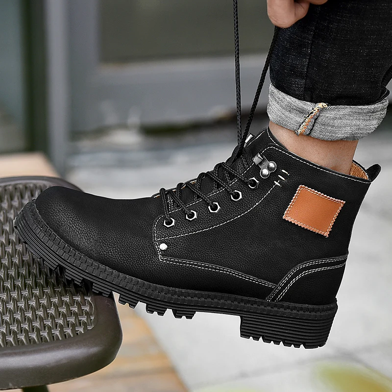 

tenis top high Sneaker altos sneaker men for a Mens fashion sneakers loafers Casual High hightop leisure male man shoe leather