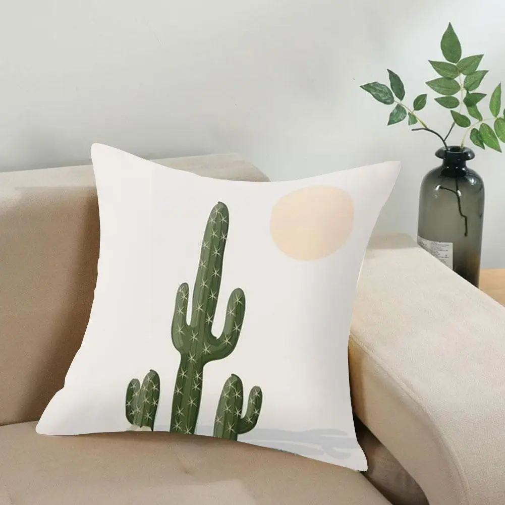 

Modern Abstract Geometric Leaf Plant Home Pillow Case Seat Sofa Cover Car Office Nap Cushion Wedding Chair Family Party Dec Z0X1