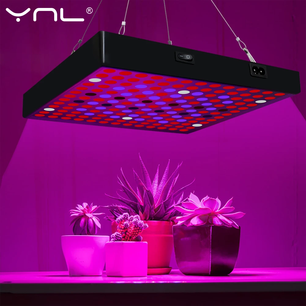 Растут светильник светодиодный полный спектр завод Фито лампа AC85 265V штепсельная