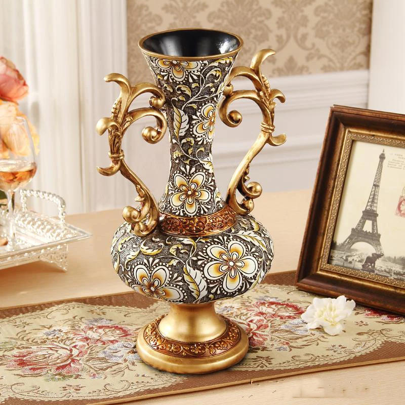 Ваза из смолы цифровое украшение для дома ручной работы современные аксессуары