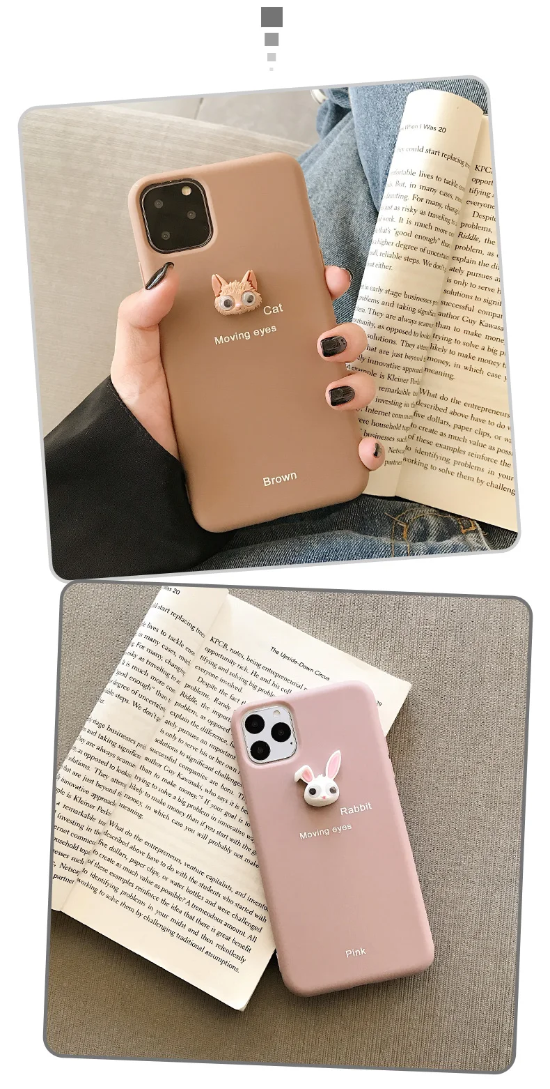GlamPhoneCase милый маленький зверь чехол для телефона iPhone11Pro/Max X XS Max XR Мягкий силиконовый чехол для iPhone11 7 8 6 6s Plus