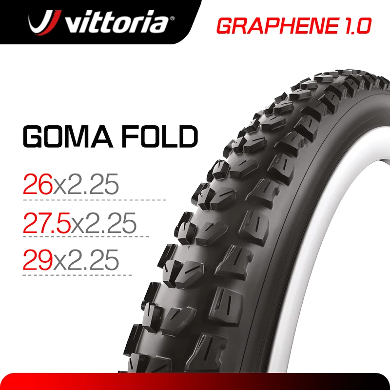 

Vittoria bicycle tire Goma 26X2.25 27.5x2.25 29X2.25 Tire MTB Bike Anti Puncture Tires 29 inch bicycle Foldable Clincher tires
