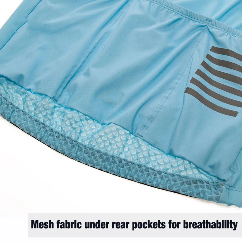 Велоспорт Джерси Набор 2019 хит продаж короткий рукав летние свитера дышащая синяя