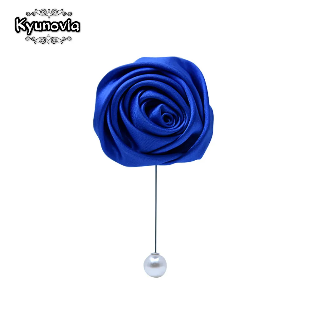 Большая Жемчужная Цветочная Булавка С длинной иглой брошь шелковые розы цветы