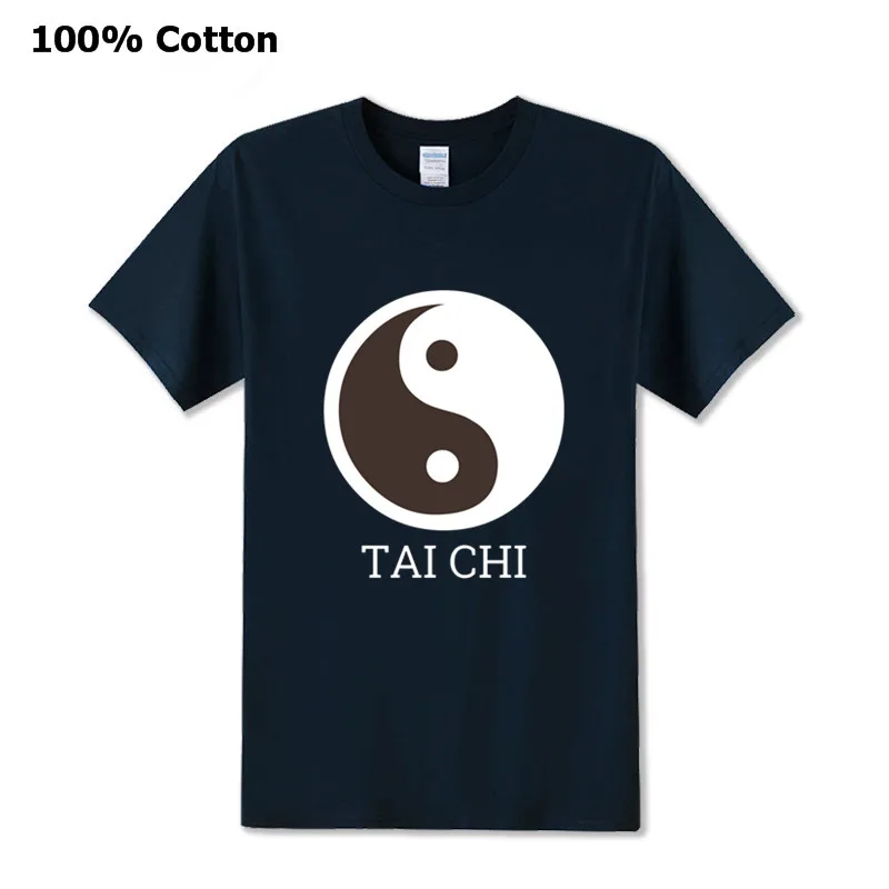 Мужская футболка с принтом в стиле кунг-фу | одежда