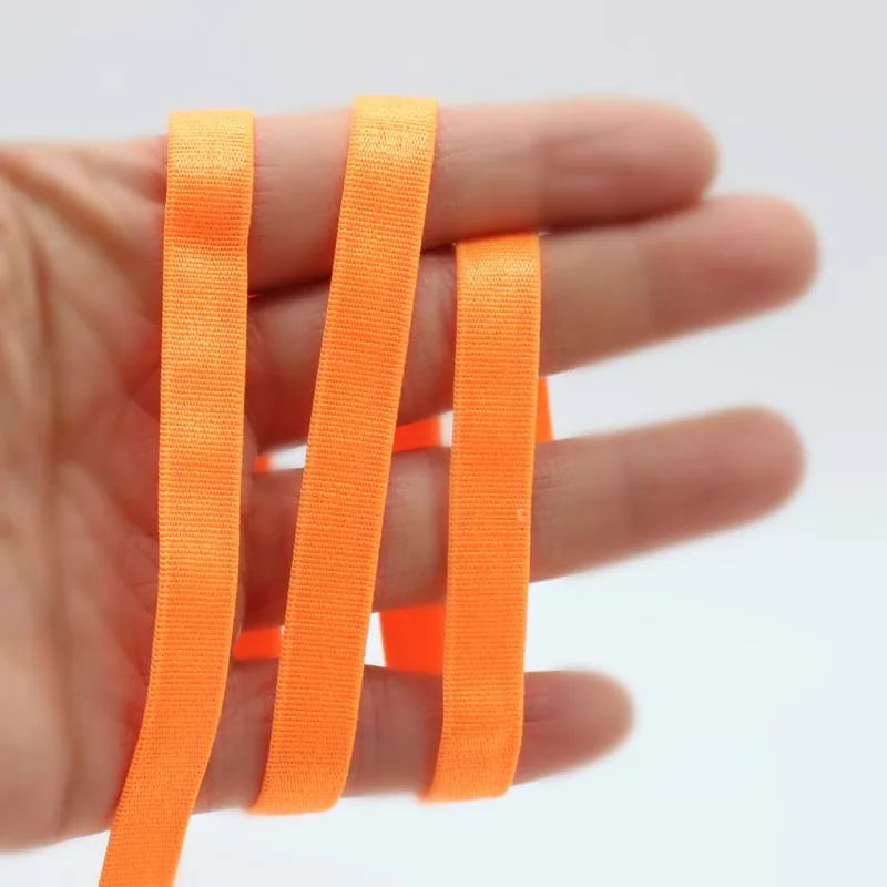 Meetee-banda el&aacute;stica de 10mm para traje de ba&ntilde;o, cintur&oacute;n de hombro, ropa interior, sujetador, decoraci&oacute;n de cuaderno, accesorios de costura DIY, 20 metros-4