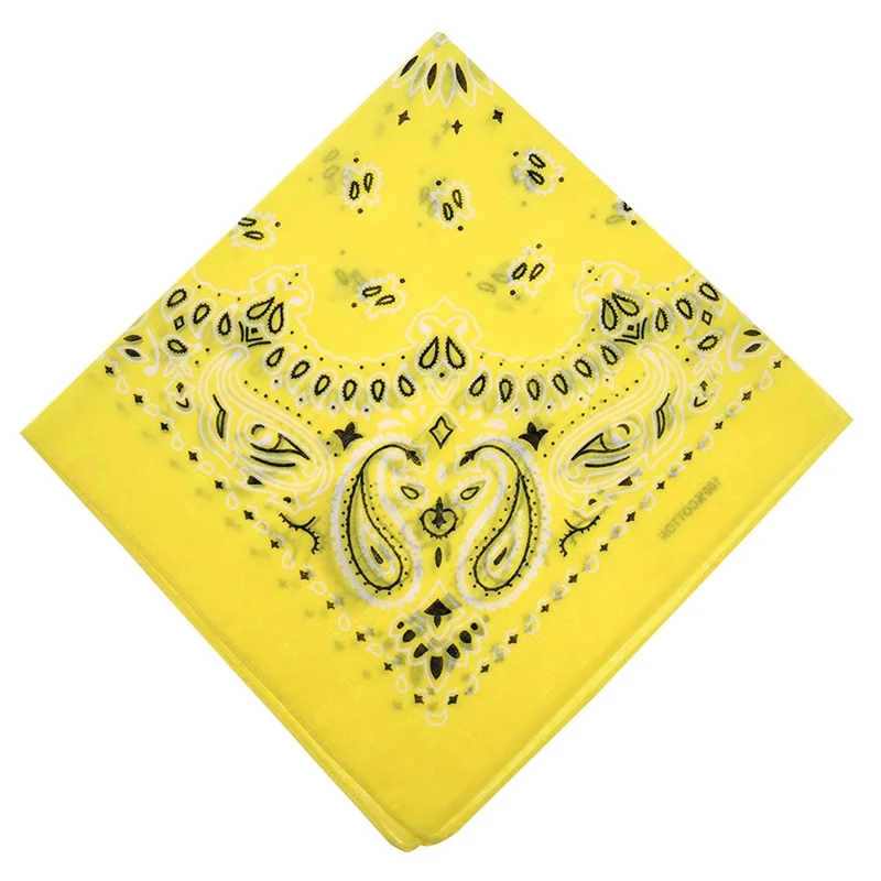 Женский шарф Бандана с принтом квадратный головной убор для езды на