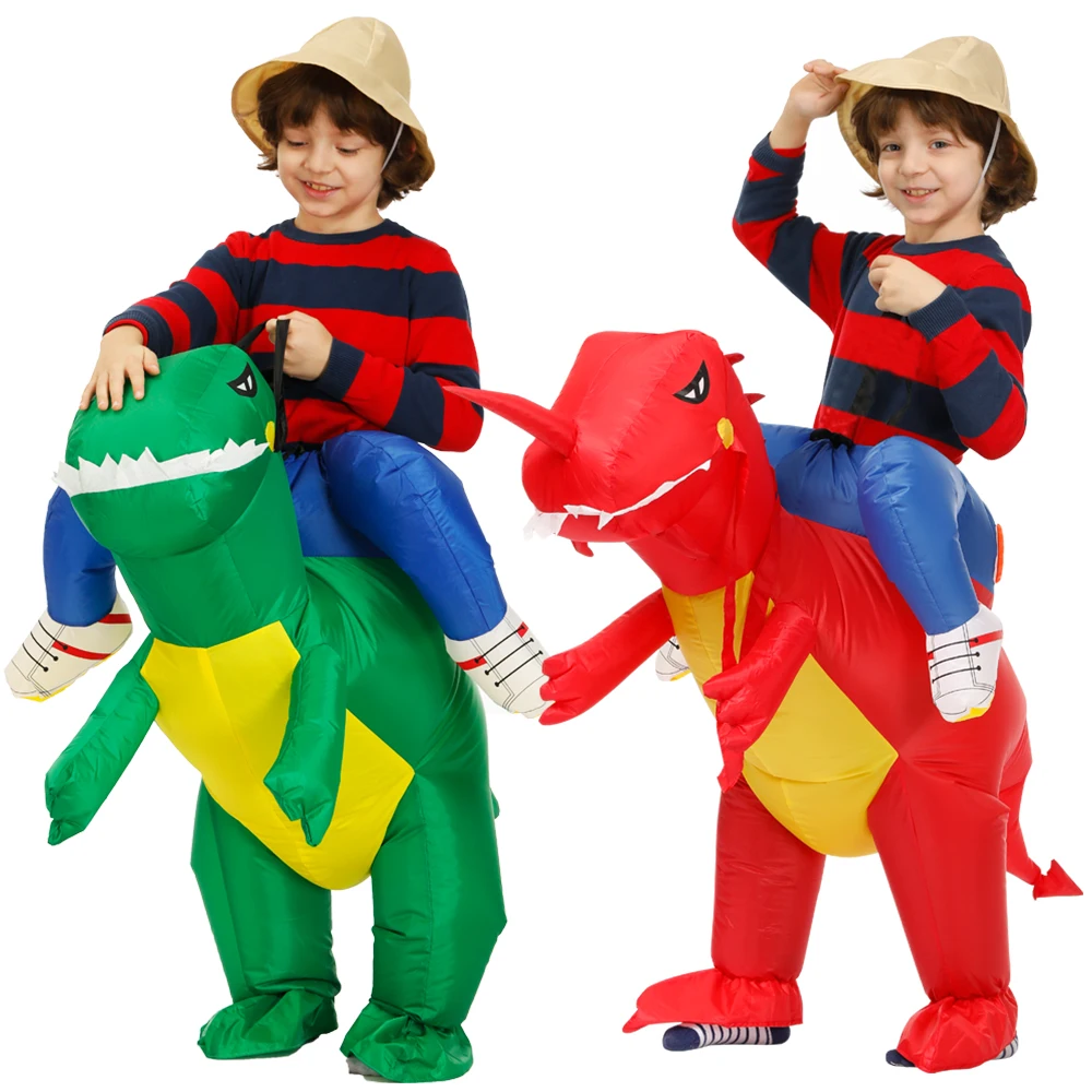 

Kids Purim Party Cosplay Costumes Animal Child Costume Suit Anime Inflatable Dinosaur Costume Boys Girls Costume 80-120cm
