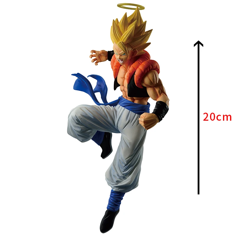 Оригинальный Banpresto Overseas SSJ Rose Goku Blue Vegeta SSJ4 Gogeta Vegetto фигурка фигурки модель куклы