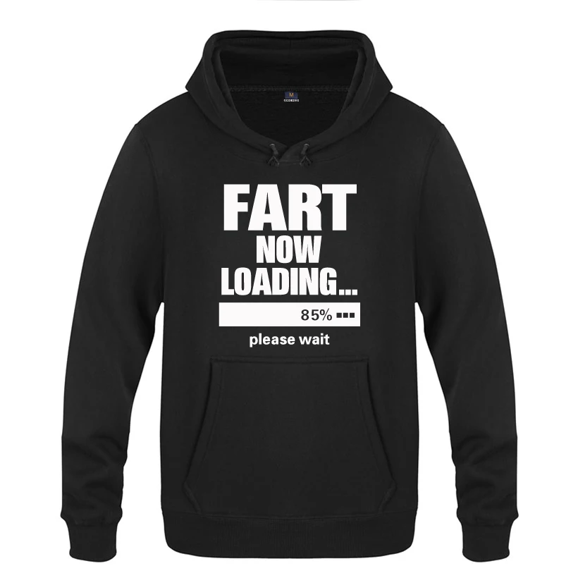 Fart Loading 85% Pub для игр и веселья креативные толстовки мужчин 2018 Мужской пуловер