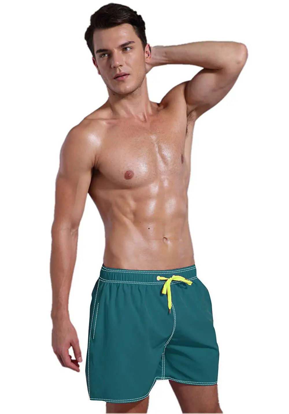 Новые мужские купальники пляжные шорты летний Быстросохнущий мужской купальник