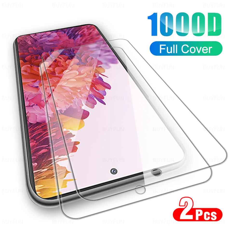 

2Pcs Screen Protector Tempered Glass For Samsung Galaxy S20 FE 4G 5G S20FE Sansung Protective Film On For 6.5" SM-G780F SM-G780G